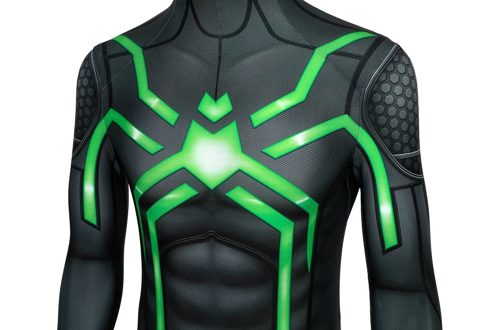 SpiderMan Stealth Suit Cosplay Costume Superhero Stealth Spider 3D Printed Spandex Halloween Costume Zenzai BodySuits Adult Kids