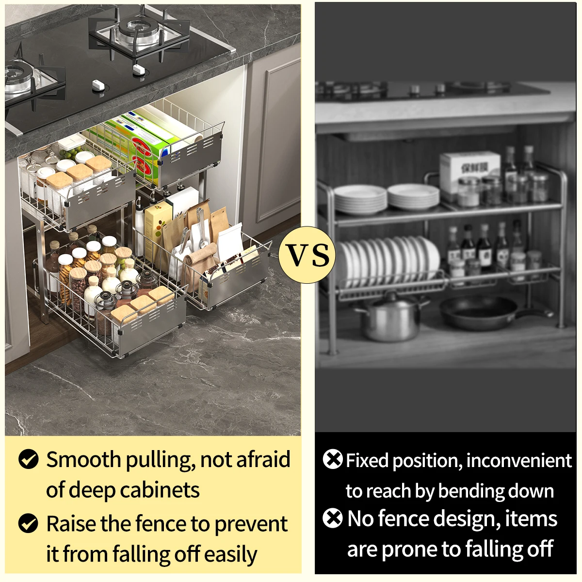 Thumbnail 2 - #78 Trending Kitchen Cabinet Organizers Right Now