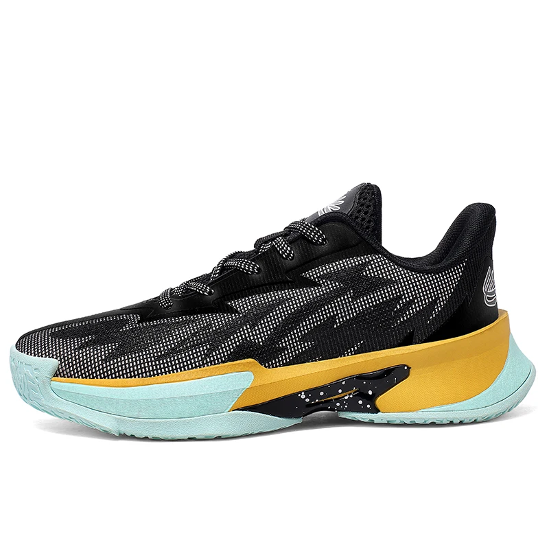 

Баскетбольная обувь для мужчин и женщин, синие верхние уличные кроссовки, весенне-осенние амортизирующие технологии, дышащие, большой размер