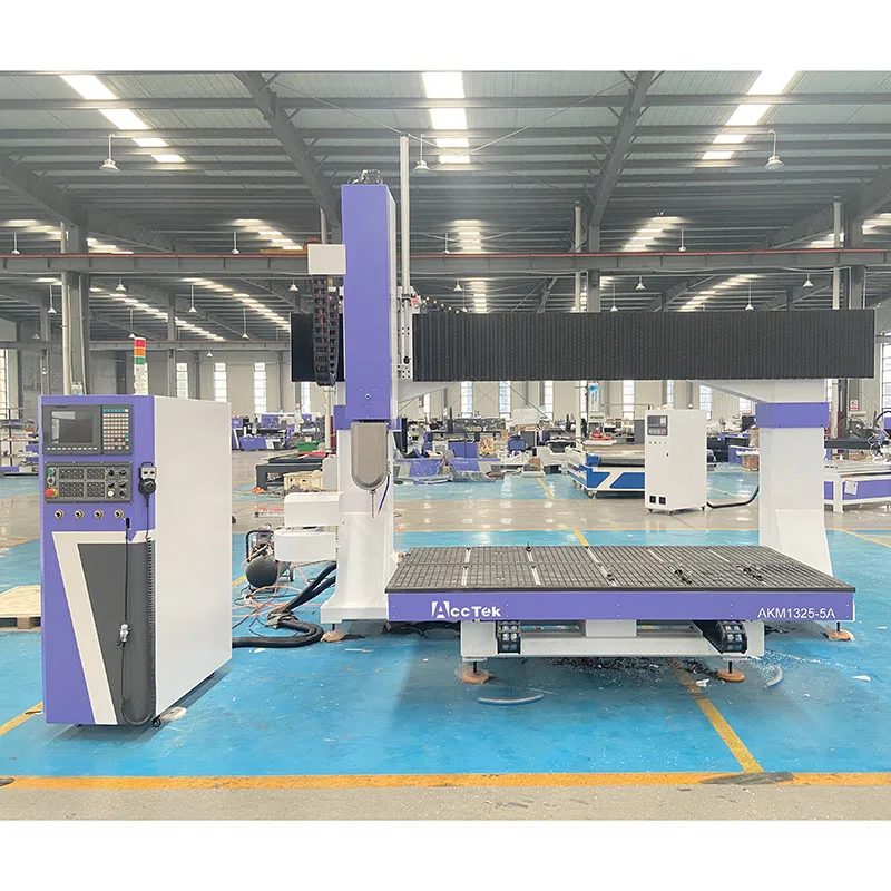 Routeur CNC 5 axes, Machine de découpe de métal, sculpture sur bois 3D, avec certificat CE, fourniture directe d'usine