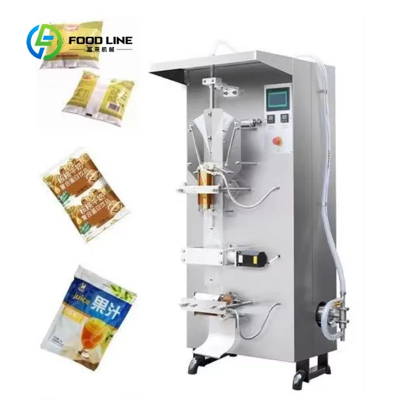 Customizable 500ml Bag Liquid Packaging Machine Pure Mineral Water Sachet Filling Sealing Automatic Packer customized electric