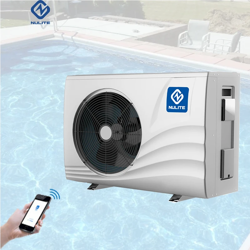 Heating Pump Air / Water Inverter System Air Source Commercial Swimming Pool Water Heat Pump