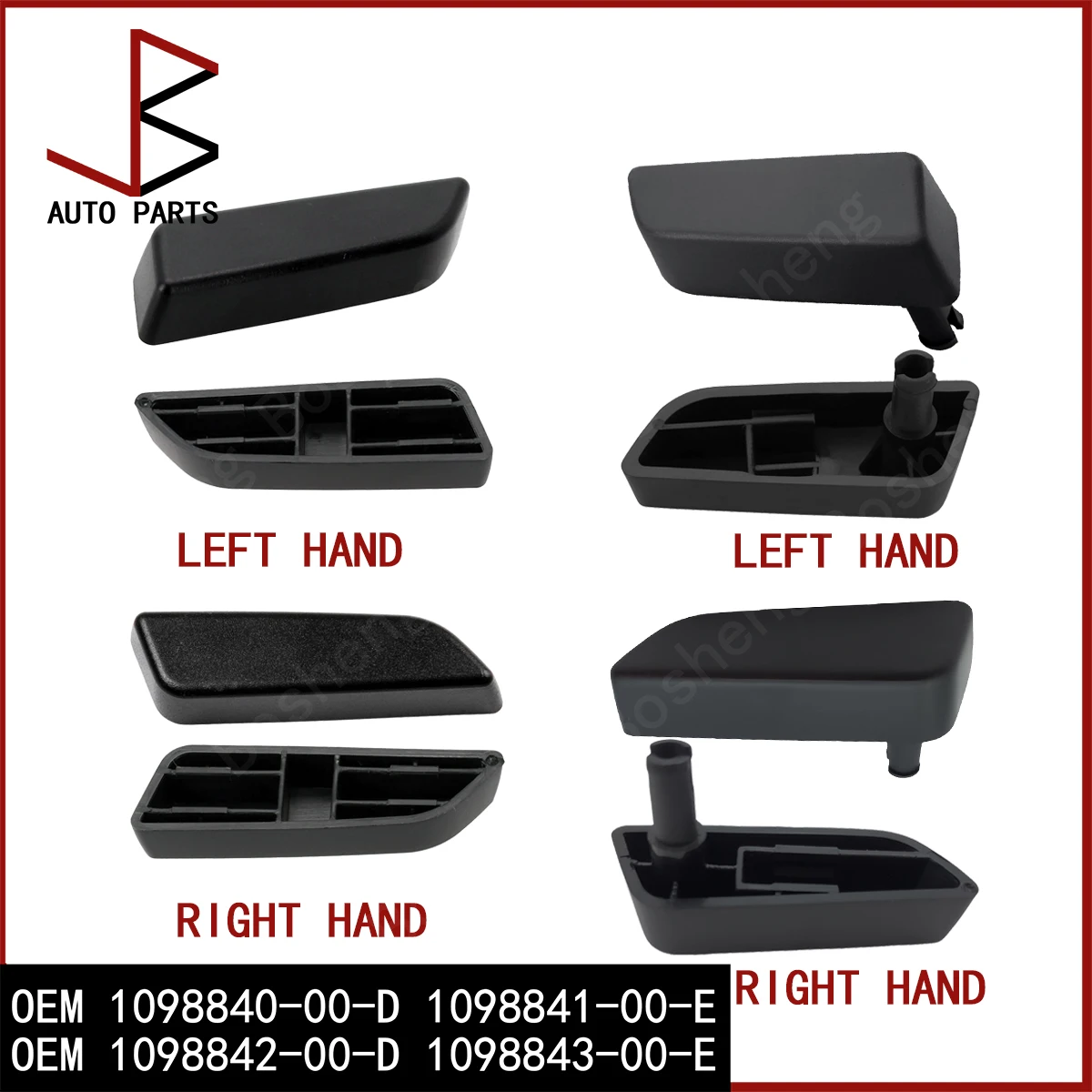 New Front Seat Control Switches Cap & Button OEM 1098840-00-D 1098841-00-E 1098842-00-D 1098843-00-E for Tesla Model 3 Y S X