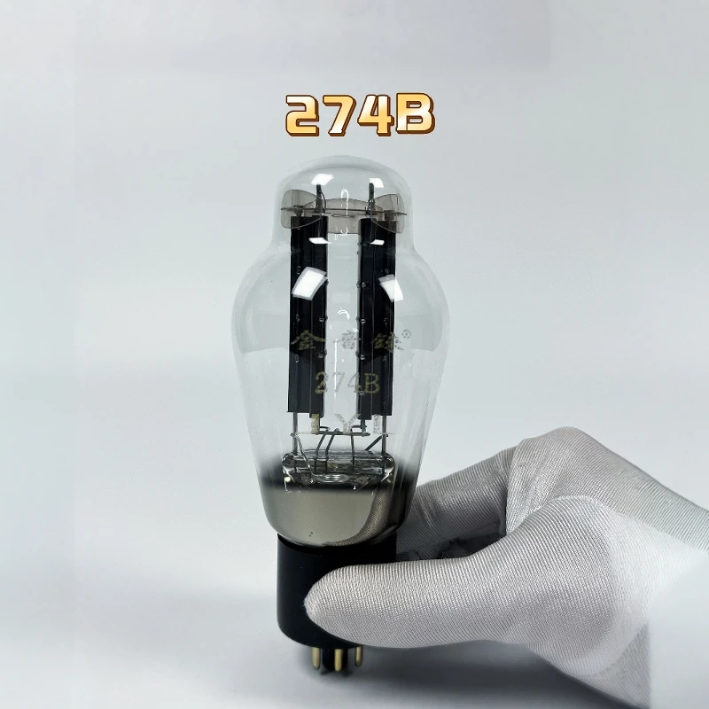 

Jinyin Re 274B Electronic Tube Rectifier Tube Nano Carbon Anode High Voltage Resistant Replacement for 5U4 5Z3