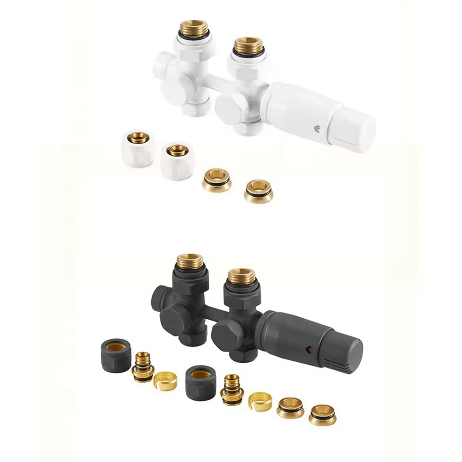 

Термостатический клапан радиатора Медный душевой клапан для душевой системы отеля Ванна