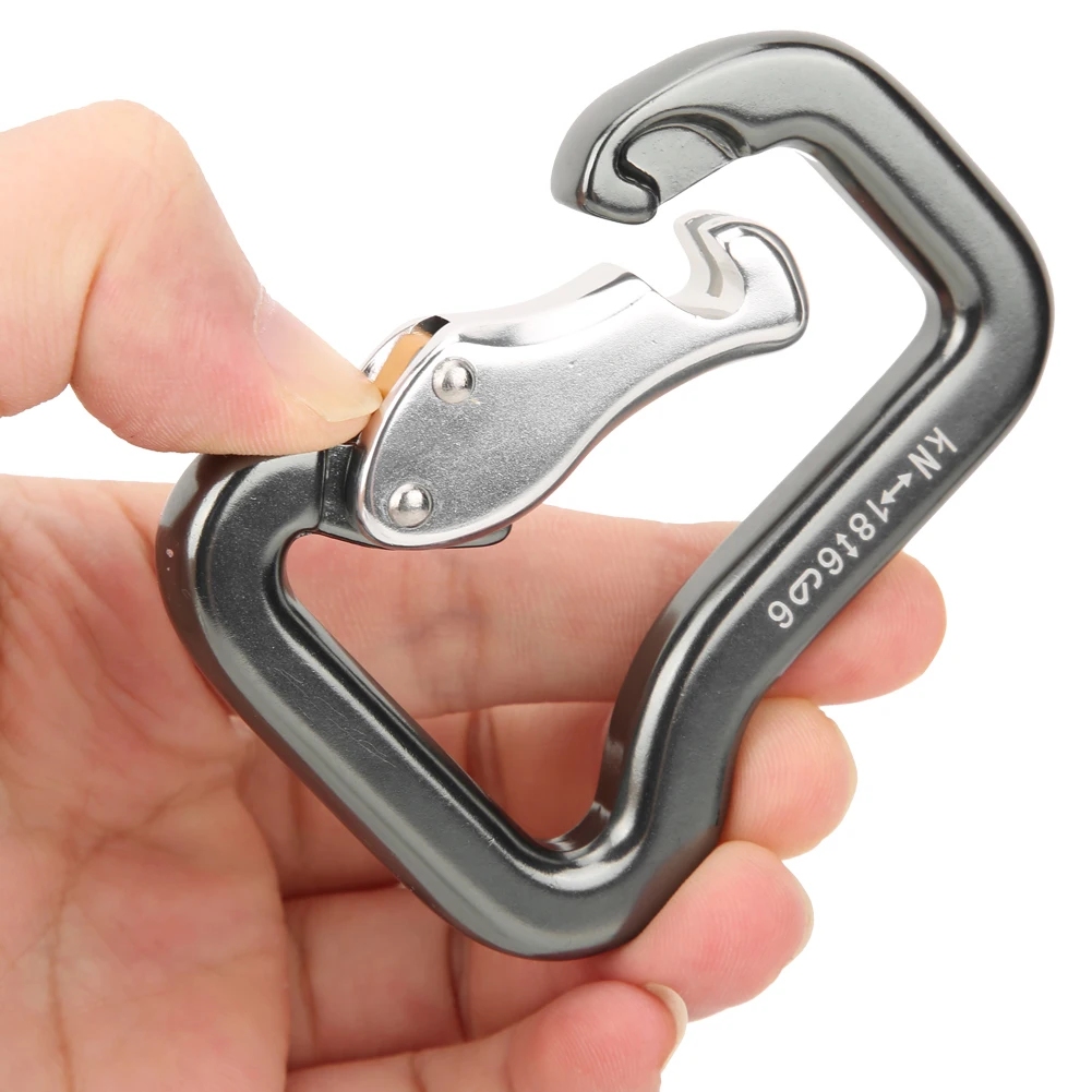 Carabiner for Outdoor Climbing, Parachute Master Lock, Dedicated Paraglider, Main Hook Accessory