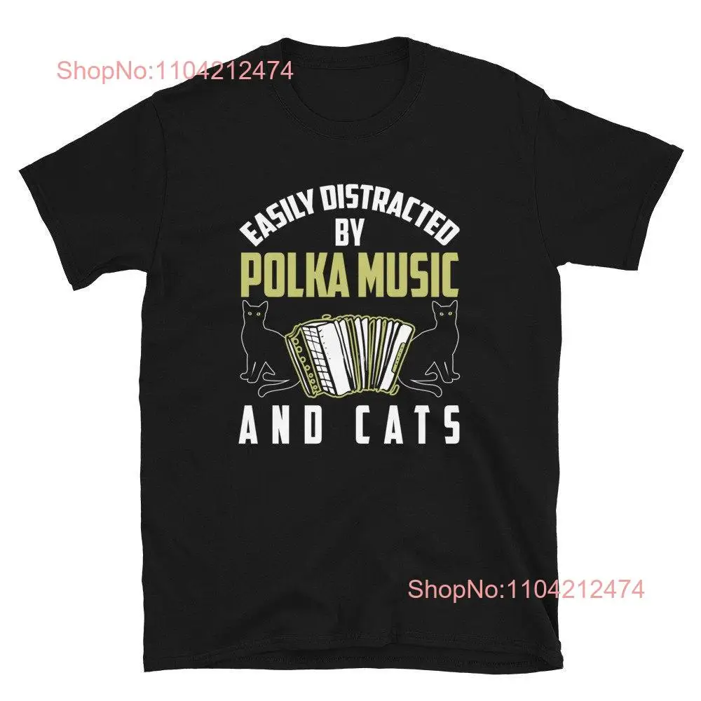 Polka T Shirt Funny Dog Lover Music Accordion and Dogs long or short sleeves