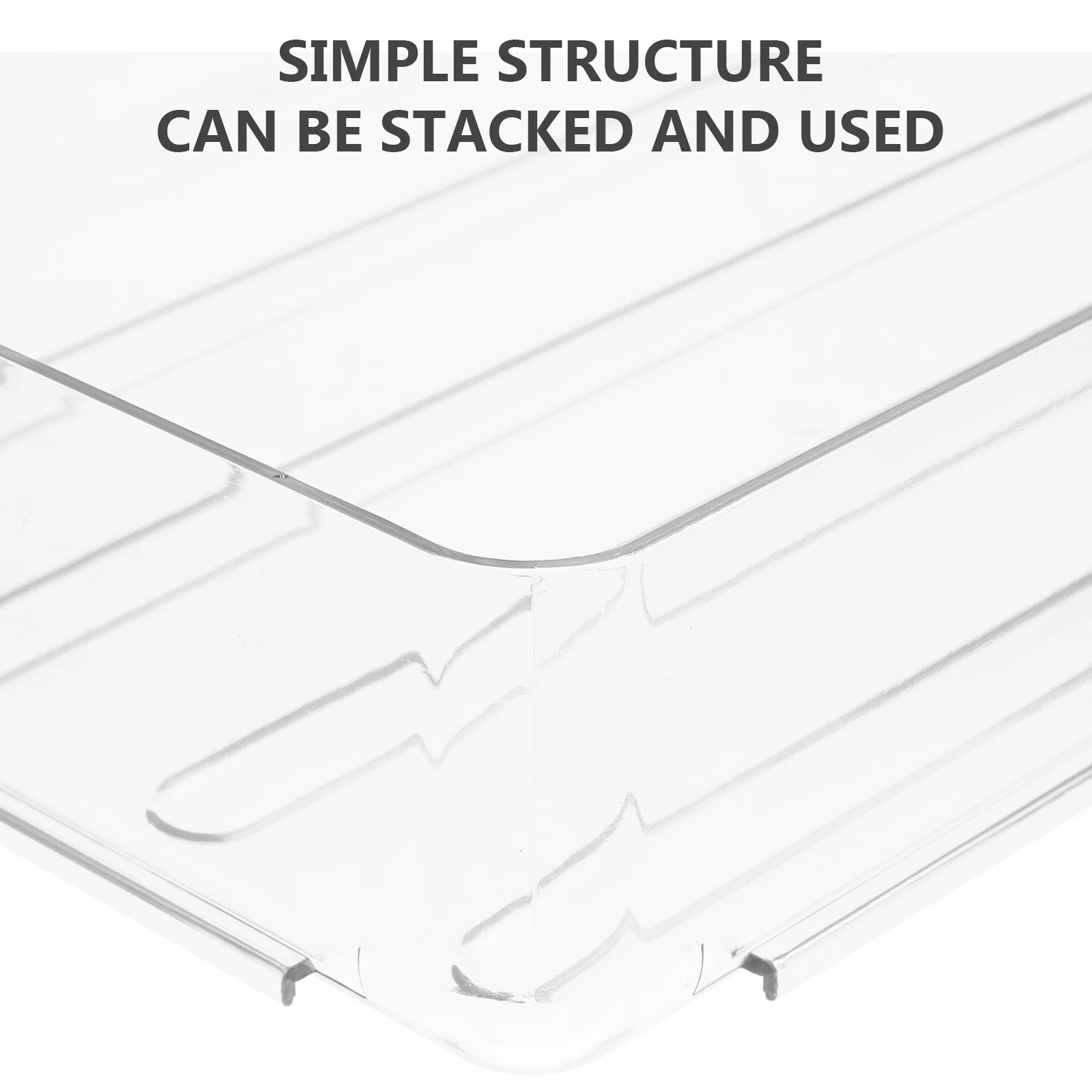

Stackable A4 Paper Tray Office File Organizer Pet Material Desk Document Tray Letter Organizer Desktop Storage