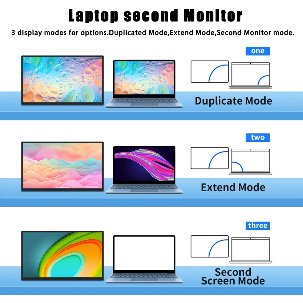 Imagem -06 - Monitor de Jogos 15.6 Polegadas 1920x1080 16:9 Painel Ips hd Touchscreen Estender Modo Tipo-c para Ps4 Ps5 Xbox Switch Display Portátil