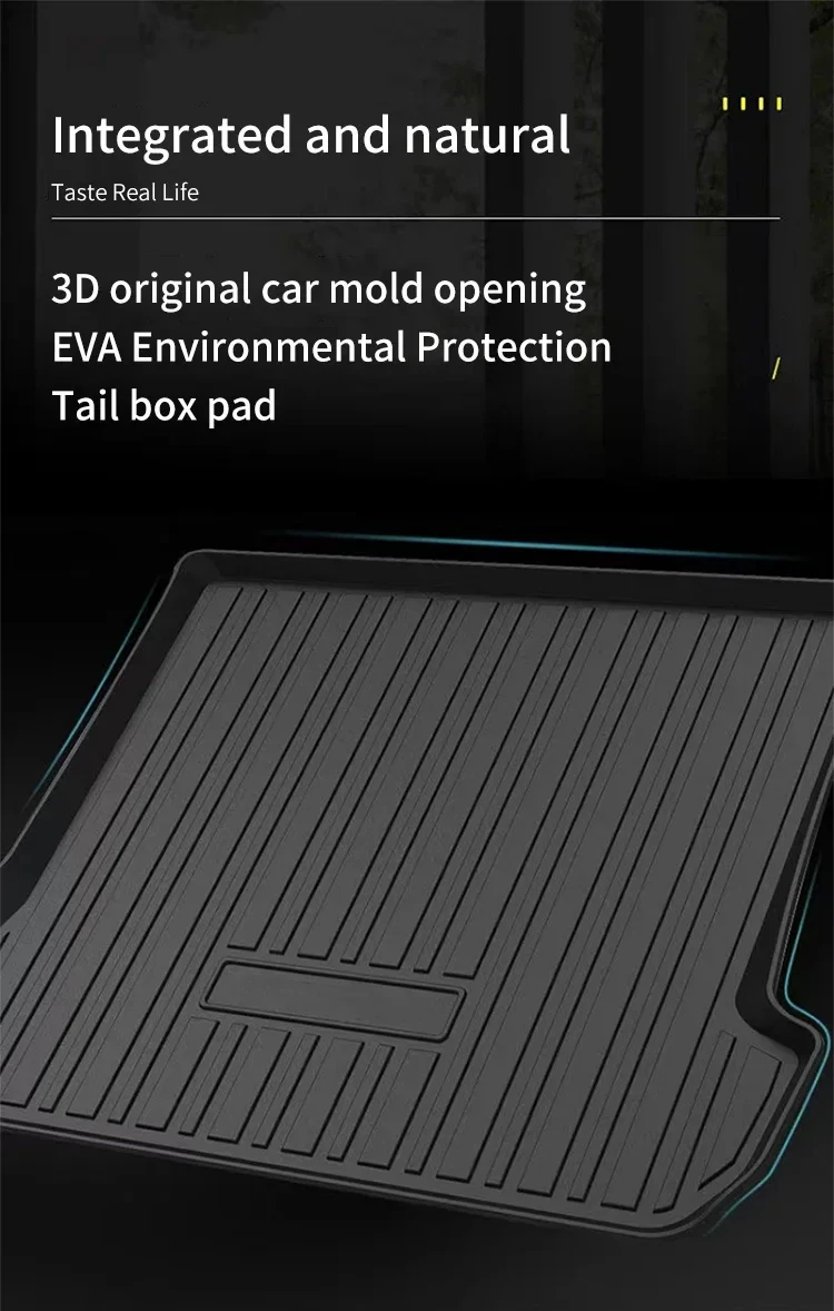 For Mazda CX-50 CX50 CX 50 2022 2023 2024 2025 Car Rear Trunk Mats Waterproof Pads Anti-Dirty Carpets Auto Interior Accessories