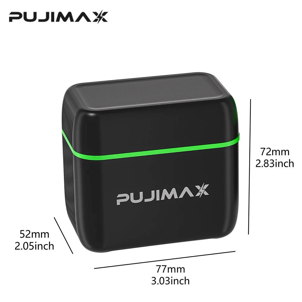 PUJIMAX wiederaufladbares Lithium-Akku-Ladegerät mit 8 Stück 1,5-V-AA-Batterien, 4255 mWh, Akku mit hoher Kapazität für Maus, Fernbedienung, elektrisches Spielzeug