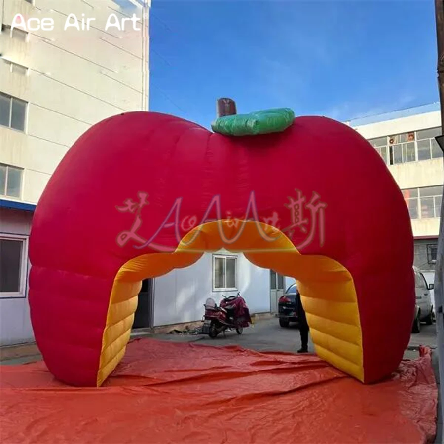 Inflatable Inflatable Fruit Shaped Arch, Apple Arch Model for Fruit Promotion and Advertising, 2023 Attractive