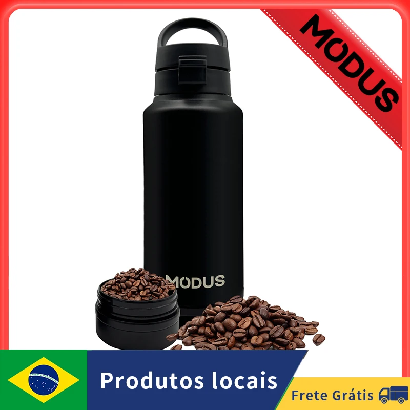 MODUS 800ml Stainless Steel Thermos with 200 ml Storage Case