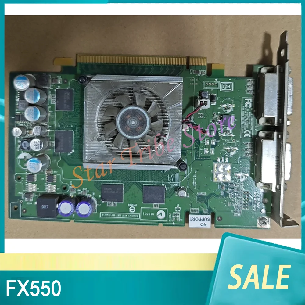 FX550 128M 128 bit PCI-E 0XG859 Professional Graphics Card