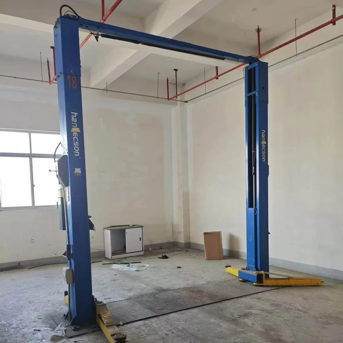 4T Double Cylinder Hydraulic Two Post Car Lift 220V/380V 4000kg Auto Hoist