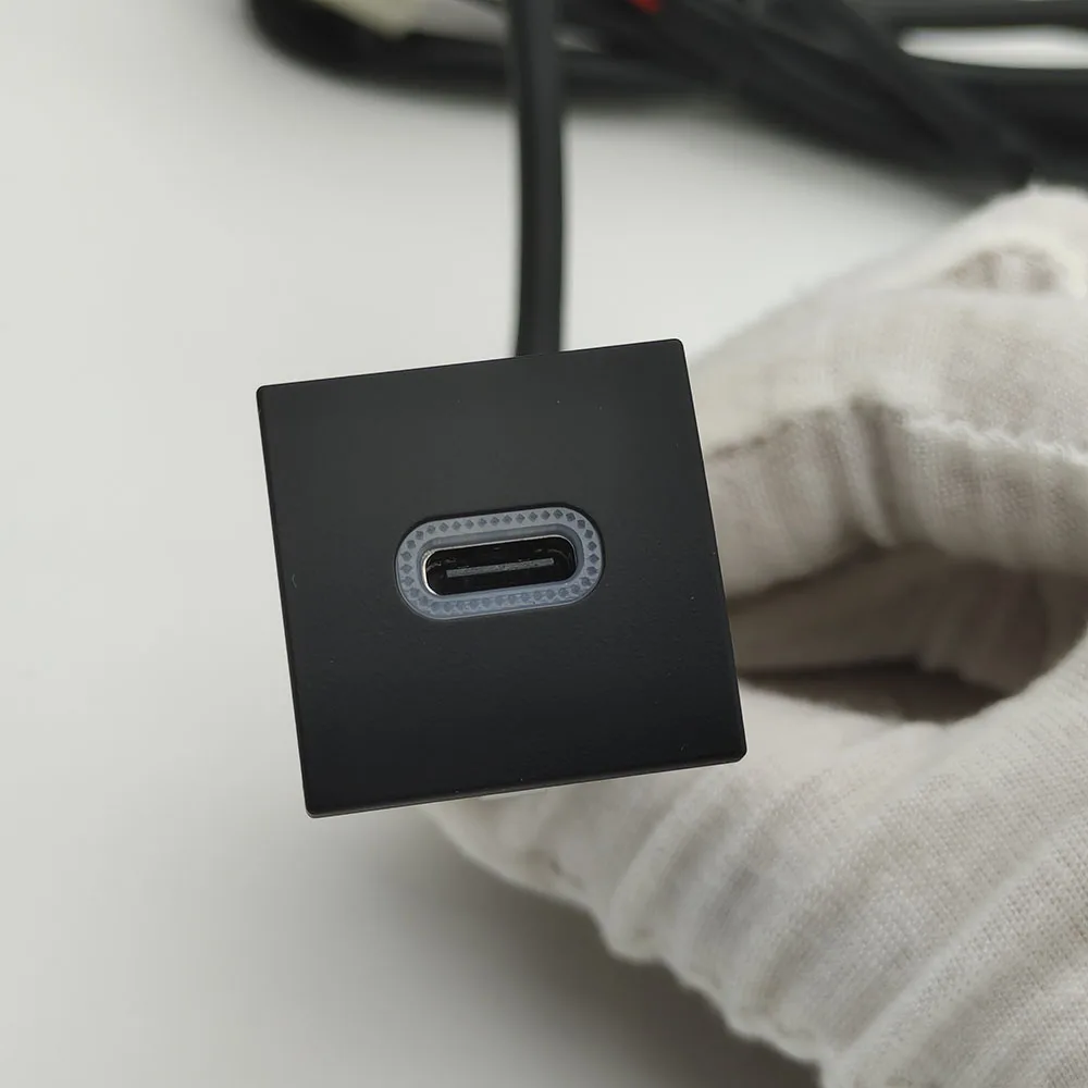 Für VW Golf 6 Jetta 5 MK5 Scirocco 2006-2014 Auto USB Auto Ladegerät Buchse USB Lade Outlet Power Adapter PD Typ – Detail 3