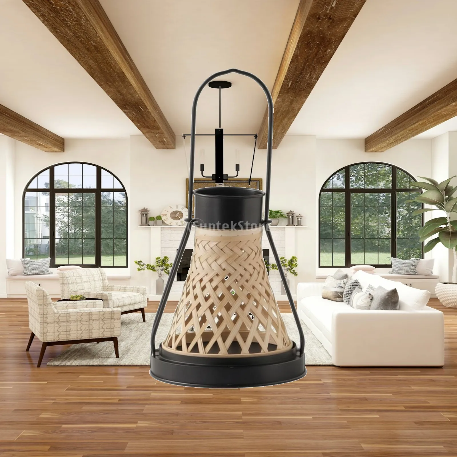 decorative-lantern-candle-holder-woven-lantern-with-handle-handheld-candle
