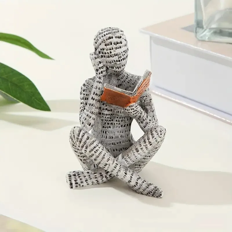 

Decorating with pulp art statues, creative art pieces, modern home office shelves, TV cabinets, desk decorations, and gift ideas