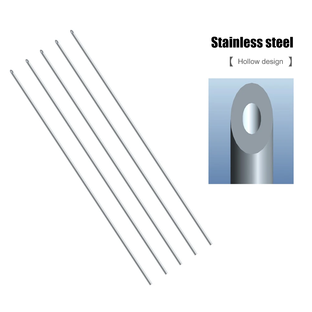 Stainless Steel Earthworm Hooking Baiting Needles