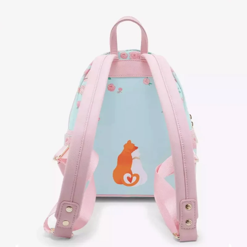 2 teile/satz Klavier Kätzchen Nachahmung Mini Rucksack und Brieftasche Weihnachten Die Marie Katze Cosplay Rucksack Schul Handtasche für Mädchen – Detail 18