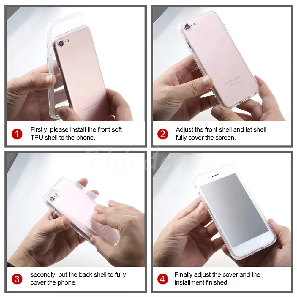 360-Grad-Ganzkörper-stoßfeste Hülle für Samsung Galaxy S25 S23 S24 Ultra S22 S21 S20 S10 S9 S8 A55 A54 A53 A52 5G A56 A36 A26 Abdeckung – Detail 6