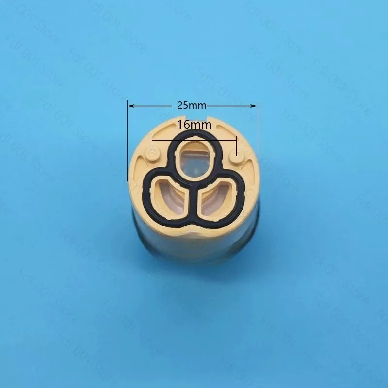 GL12TD hot and cold mixing faucet ceramic valve core flat foot diameter 25MM