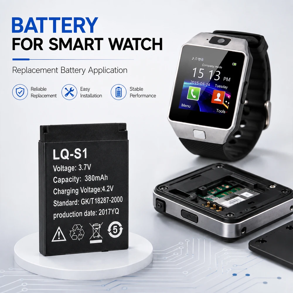 Batteria LiPo Ricaricabile LQ- - Watch V8 recensione e prezzo