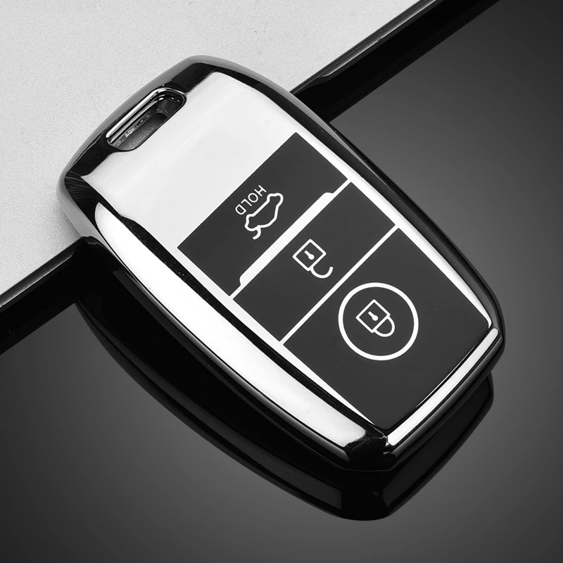 TPU Car Remote Key Case Cover Shell For KIA Rio Rio5 Sportage Ceed Cerato K3 KX3 K4 K5 Sorento Optima Picanto Accessories