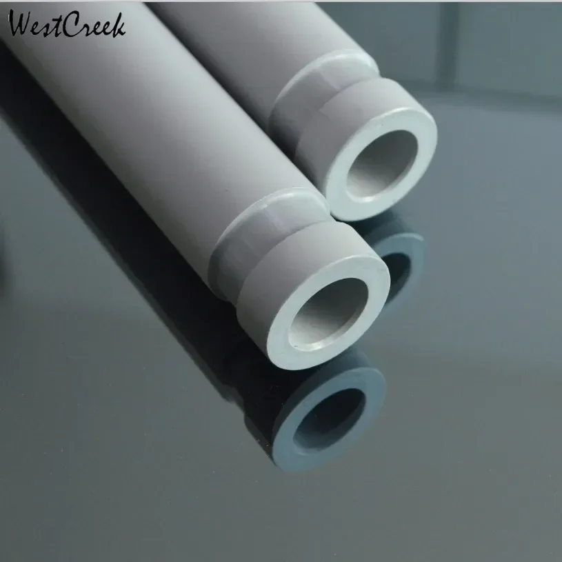 WESTCREEK Contact us for a quote Si3N4 Silicon Nitride Bonding SiC Silicon Carbide Thermocouple Protection Ceramic Tubes