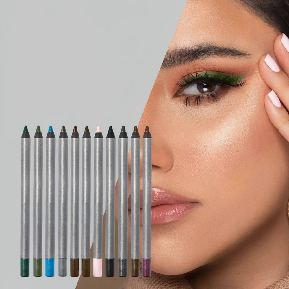 For Zephoco Versatile Gel Eyeliner Pencil Smooth Precise Eye Liner Pen Long Lasting Waterproof Makeup Beauty Cosmetic Item