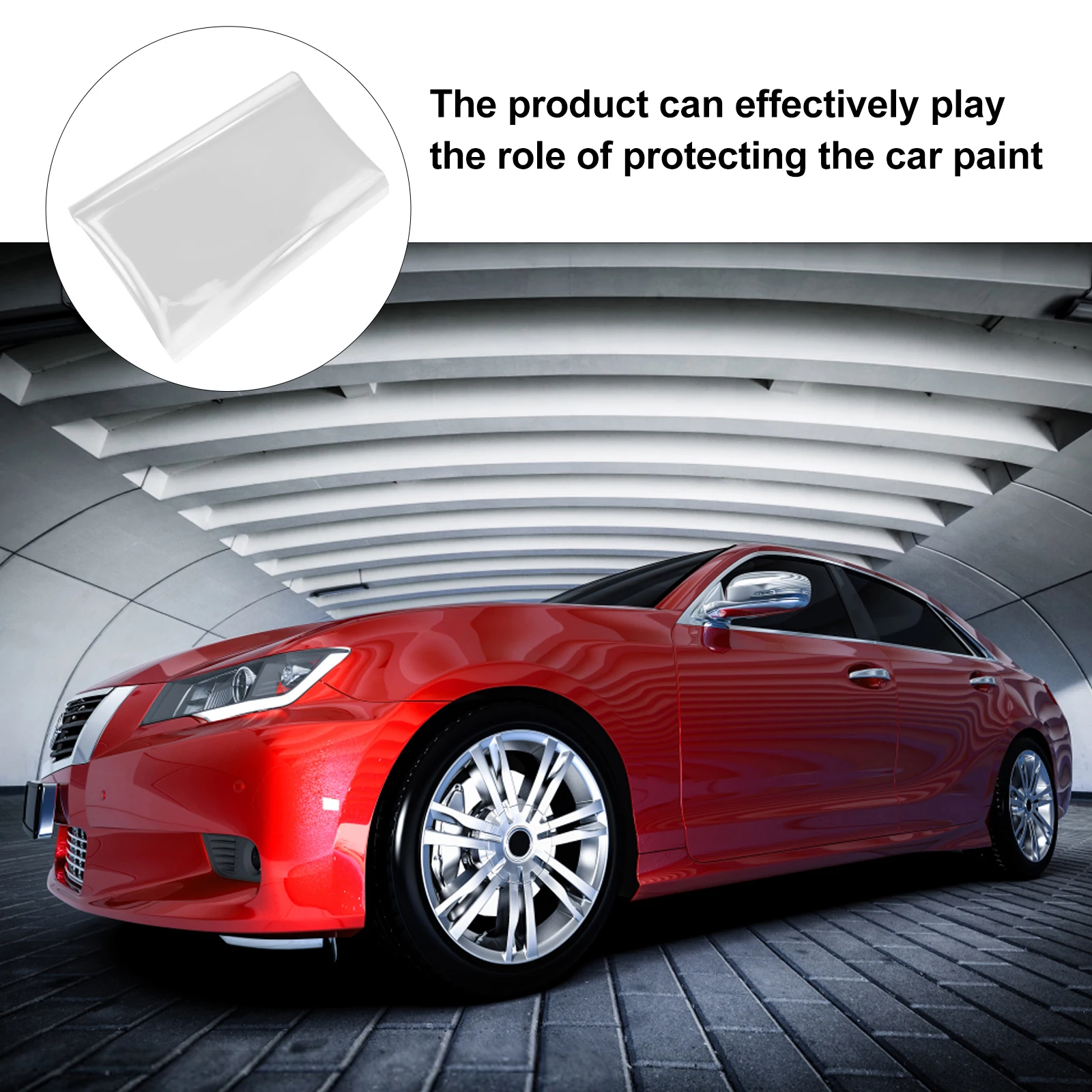 

1Set Car Anti Scratch Film Clear Protection Bumper Hood Transparent Auto Easy Install Remove Car Anti Scratch Film