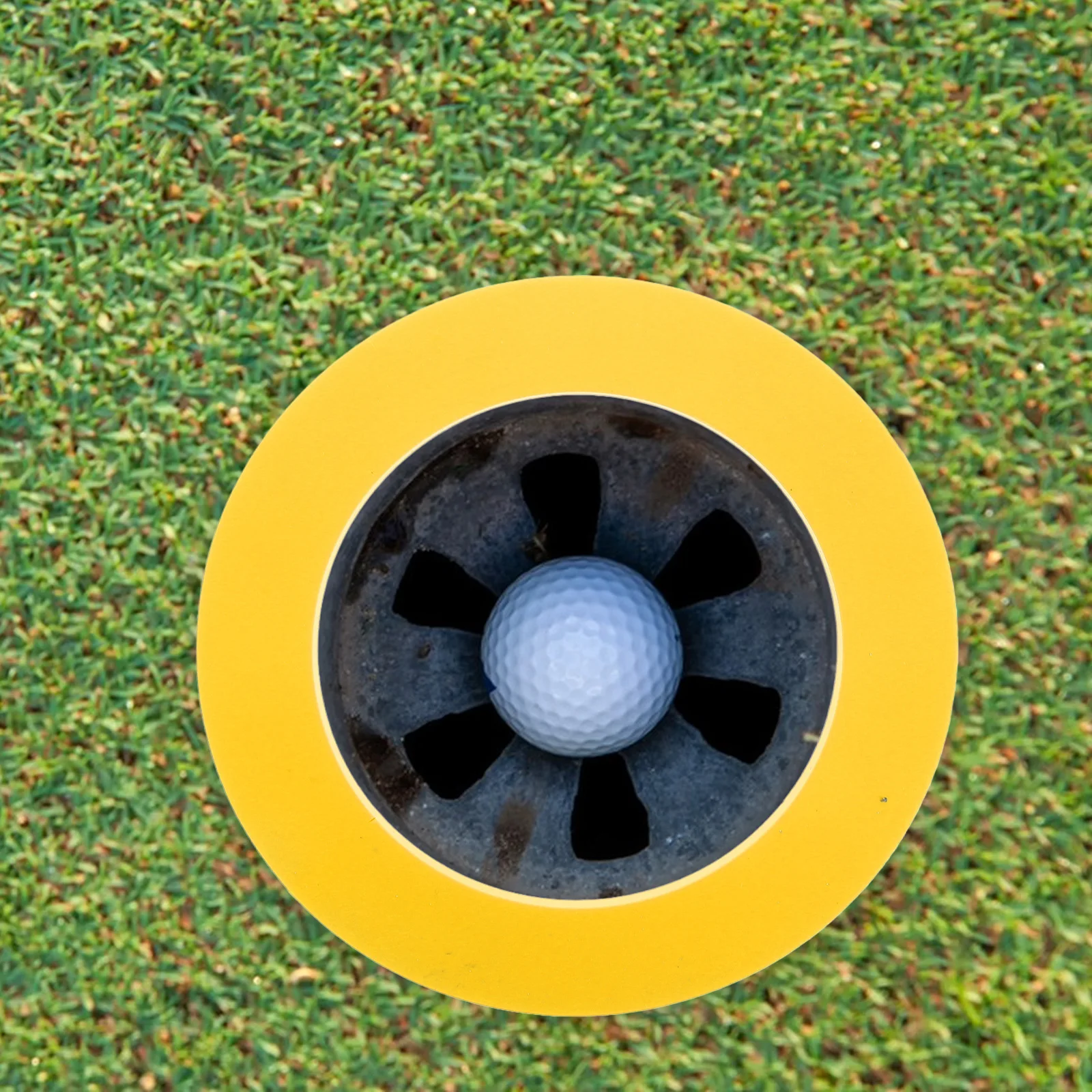 

Practice Golf Hole Cups Silicone Golf Training Cup Golf Putting Mat Golf Practice for Golf Player Indoor Putting Practice Blue