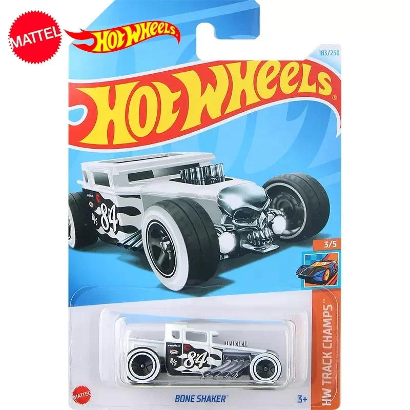 Hot Wheels-Original carro osso Shaker brinquedos para meninos, escala 1: 64 Diecast Voiture, liga modelo coleção, presente de aniversário, 24K