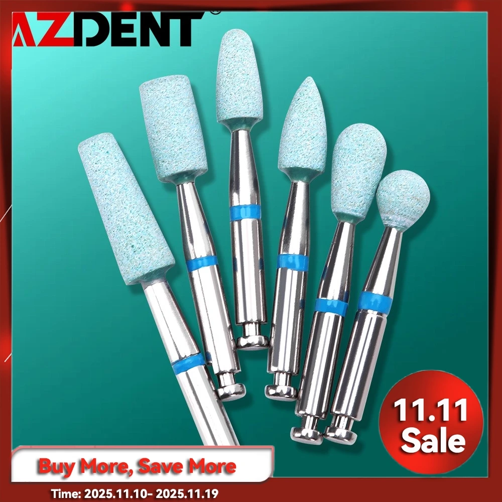 

1 шт. Azdent стоматологическая керамическая шлифовальная машина для полировки RA 2,35 мм грубая быстрая шлифовка полировка