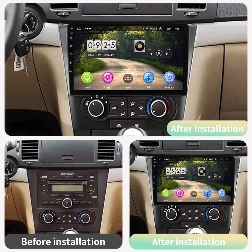 Car GPS Navigation For Mercedes Benz C-Class W209 C200 C320 C350 CLK W203 2002 - 2005 Android Auto Radio Multimedia Video Player