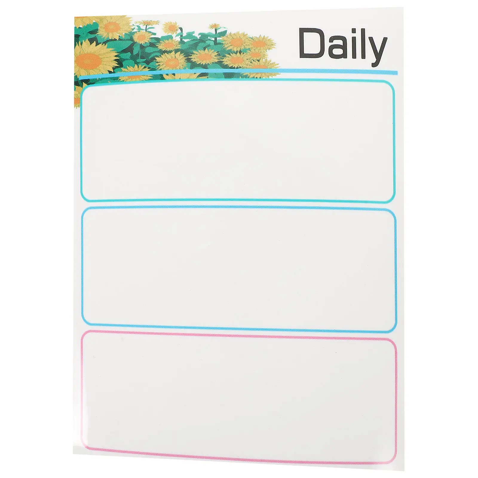 

Magnetic Fridge Whiteboard Calendar Dry Erase Board for Schedules to-Do Lists and Reminders Fridge White Board