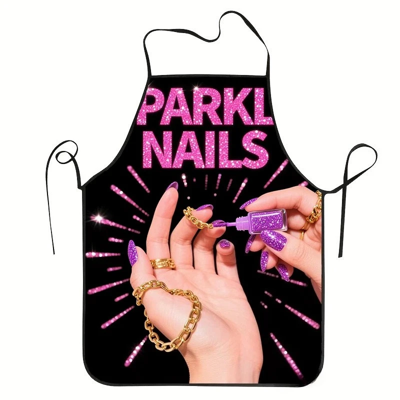 【Essential for Nail Artists】Ins Style Personalized Nail Artist Apron, Stain-Resistant & Durable Apron