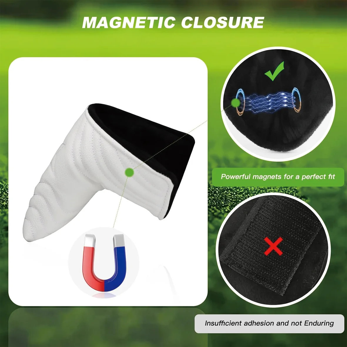 1pc Golf Club Cover, Premium Head covers, 'Star' Pattern Stylish Protection for Your Clubs For Men and Women