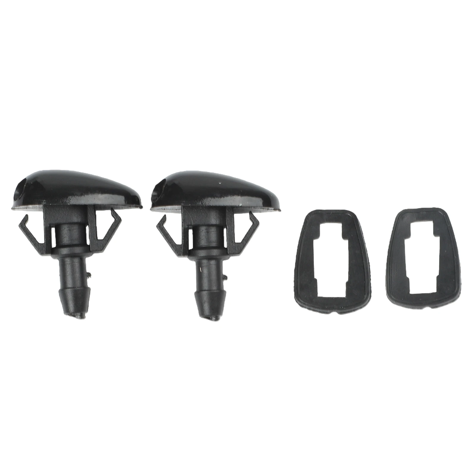 2Pcs Car Front Windshield Washer Jet Nozzle For Nissan-Navara D22 D40 Pickup For Silvia S14/15 For Sprinkler Water Fan Spout Kit
