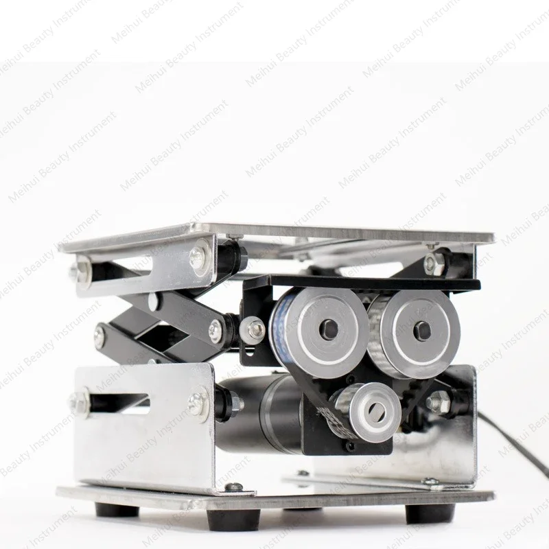 Small Electric Stainless Steel Lifting Table Laboratory Lifting Platform 200 * 200 Remote Control Lifting