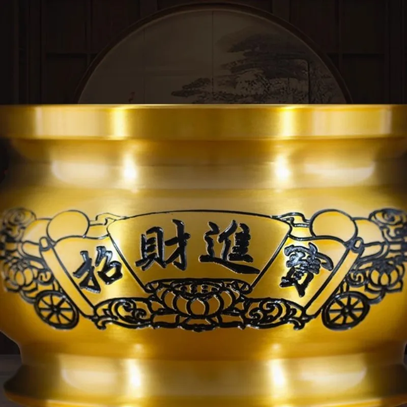 Brass incense burner, attracting wealth and prosperity, a must-have for any home or Buddhist altar, used for burning incense