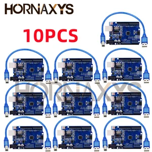 Tấm phát triển Uno R3 với USB, CH340G, MEGA328P cho Arduino, Atmega328p-AU, 16MHz, chất lượng cao, 1-10pcs 12 Bán hàng chính Atmega Arduino - №4