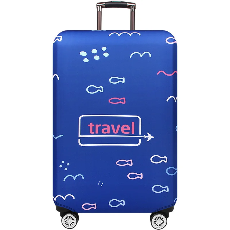 Thicken Suitcase Cover For 18-32Inch Suitcase Luggage Protective Cover Travel Trolley Elastic Luggage Cover