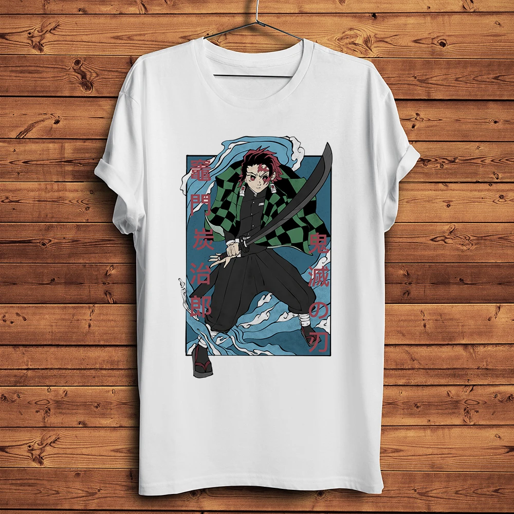 Tsugikuni Yoriichi Tanjirou Zenitsu Inosuke funny anime t-shirt men casual unisex streetware Kimetsu no Yaiba gift tee