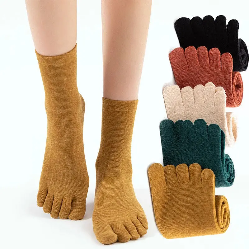 5 Pairs Cotton Woma… - image