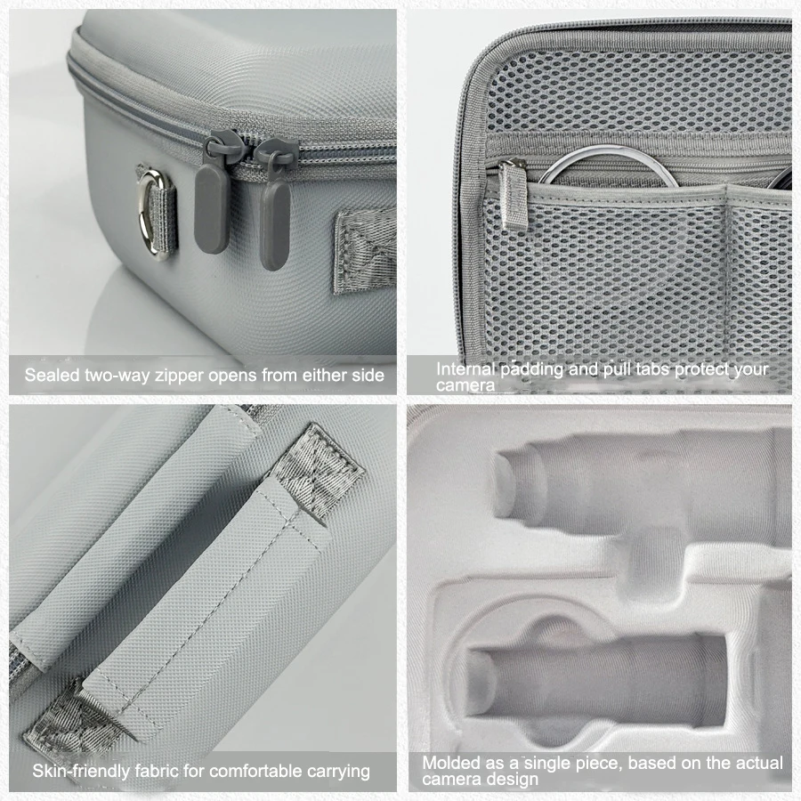 

Hard-Shell Case for VIVO X300 Ultra G2 Ultra/G2 Teleconverter Dual Lens Case Photographer's Kit Accessories Storage Bag
