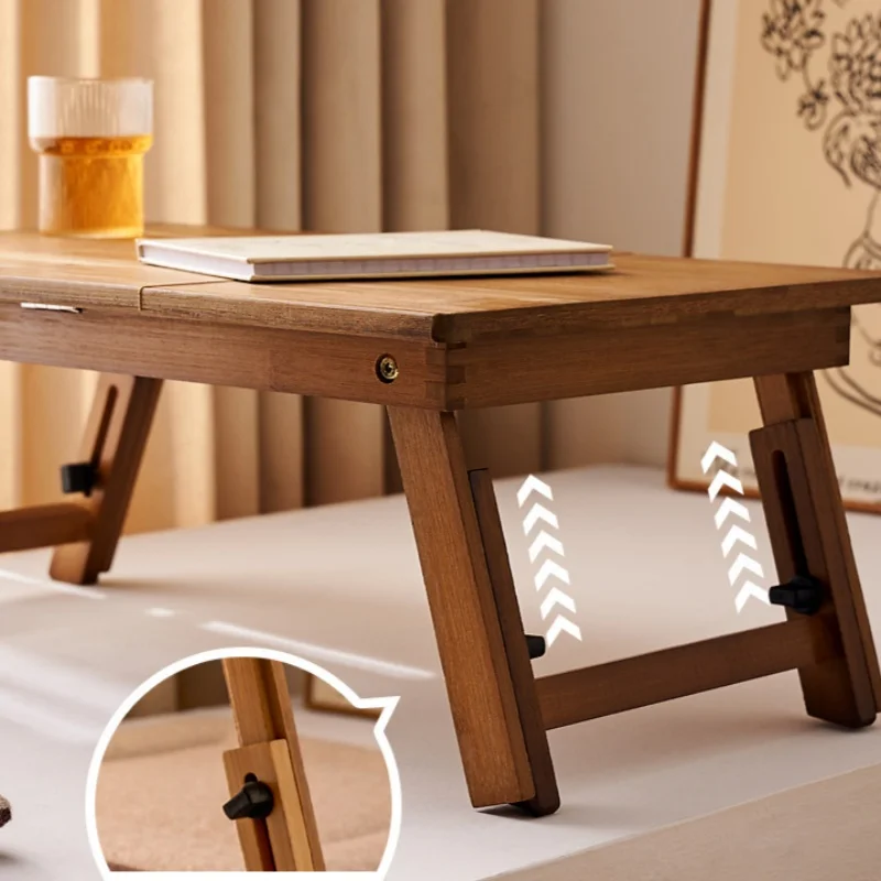 Bay Window Small Table Japanese Tatami Tea Table Folding Home Windowsill Tea Table Solid Wood Tea Table Sitting Low Table New
