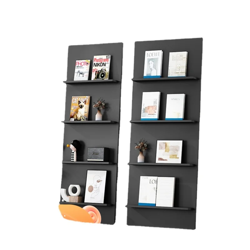 

ZC Nordic Magazine Rack Minimalist Promotional Materials Display Rack Multi-Layer Storage Rack