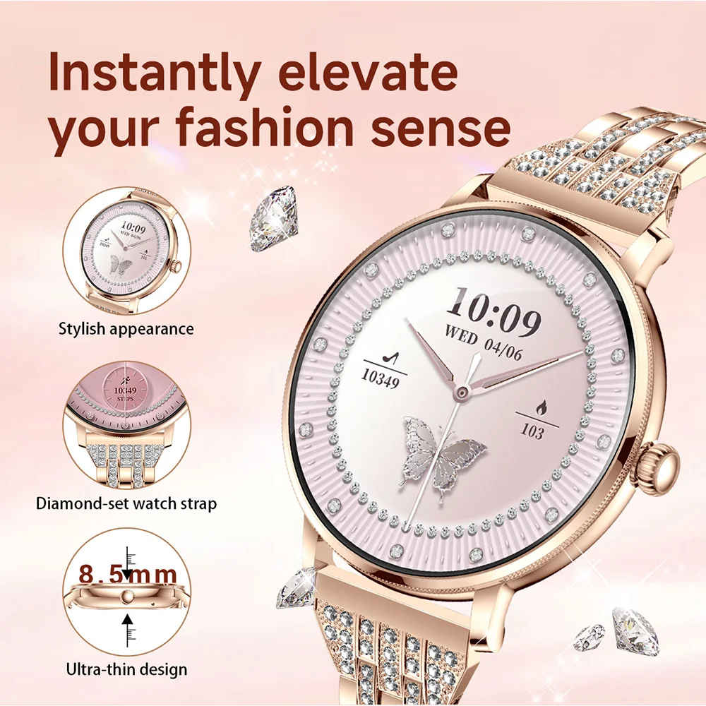 موديل 2026 من الساعات الذكية ا - مراجعة Smartwatch Stylish Watches For Women وسعره