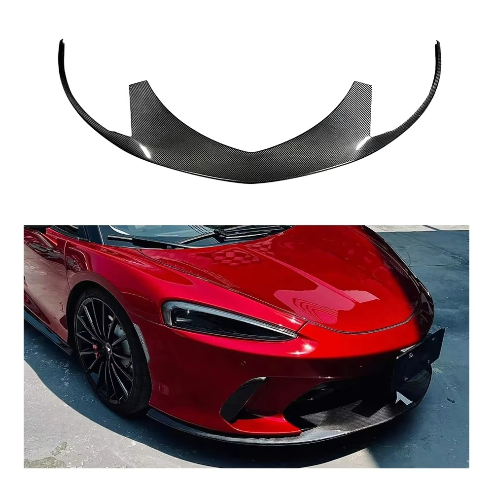 

For 2019 McLaren GT N Style Car Bumper Lip Diffuser Splitter Spoiler High Quality Dry Carbon Fiber New Conditioncustom